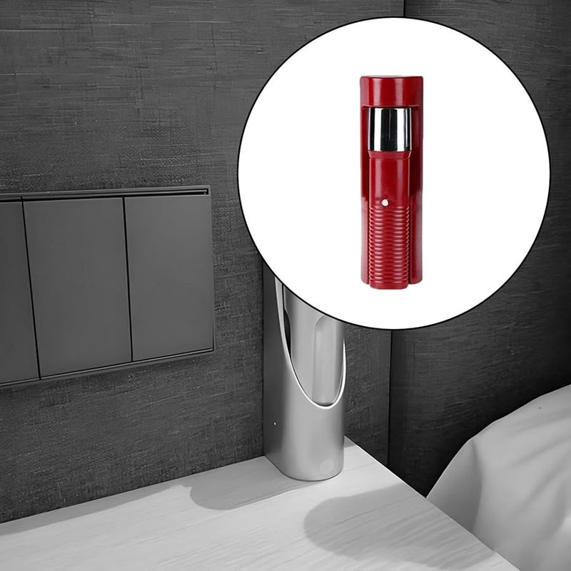 Red LED Flashlight Compact Handheld Lightweight for Hiking Car Garage Home - Image 4